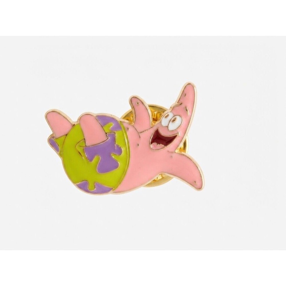 SpongeBob SquarePants Patrick Star Enamel Lapel Pin Badge Classic Cartoon Gift